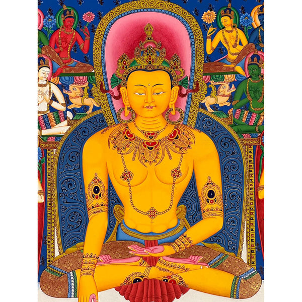 Shakyamuni Buddha Thangka - Art Of Tibet