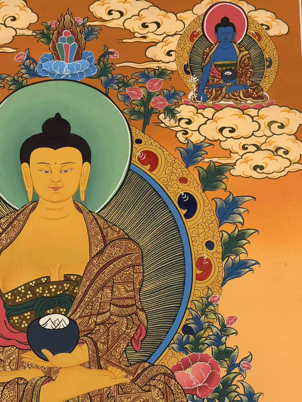 Shakyamuni Buddha Thangka - Art Of Tibet