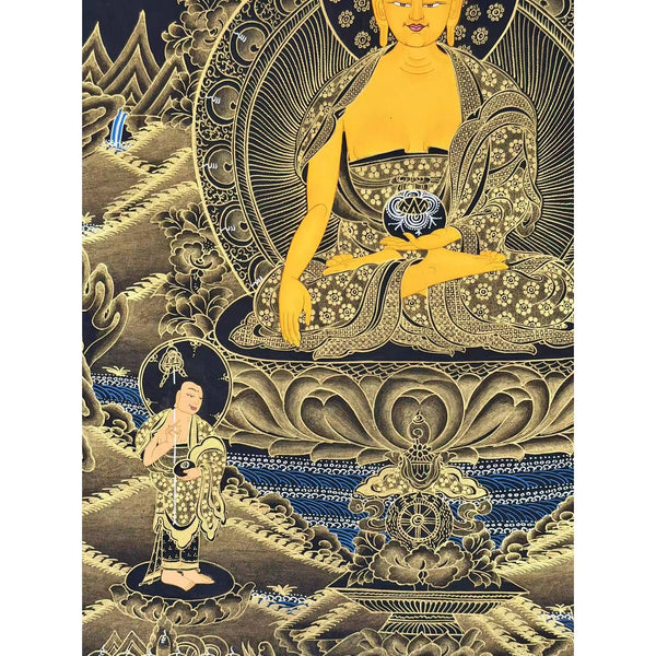 Shakyamuni Buddha Thangka - Art Of Tibet
