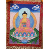 Shakyamuni Buddha Thangka - Silk Framed - Art Of Tibet