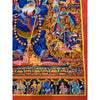 Two Arm Mahakala Thangka - Art Of Tibet