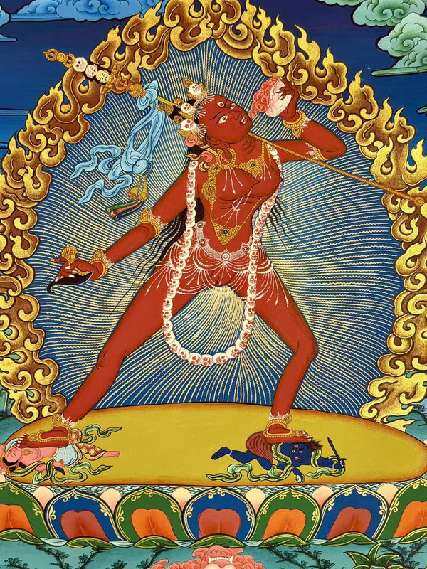 Vajrayogini Tibetan Thangka Painting - Art Of Tibet
