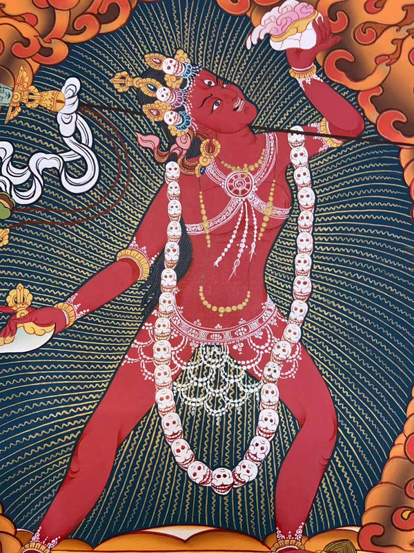 Vajrayogini Tibetan Thangka Painting - Art Of Tibet