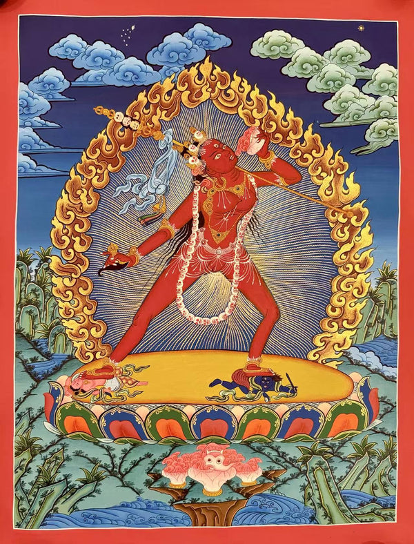 Vajrayogini Tibetan Thangka Painting - Art Of Tibet