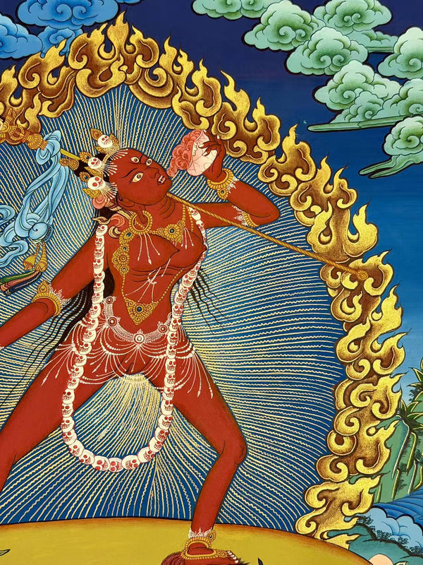 Vajrayogini Tibetan Thangka Painting - Art Of Tibet