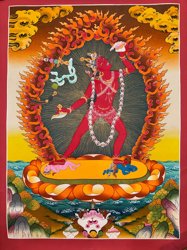 Vajrayogini Tibetan Thangka Painting - Art Of Tibet
