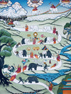 Way To Heaven Thangka - Art Of Tibet