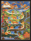 Way To Heaven Thangka - Art Of Tibet