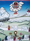 Way To Heaven Thangka - Art Of Tibet