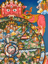Wheel Of Life Masterpiece Large Thangka - Art Of Tibet