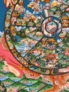 Wheel Of Life Masterpiece Large Thangka - Art Of Tibet