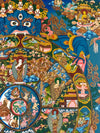 Wheel Of Life Masterpiece Thangka - Art Of Tibet