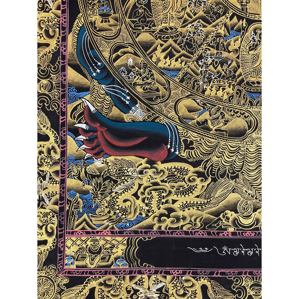 Wheel Of Life Masterpiece Thangka - Art Of Tibet
