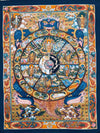 Wheel Of Life Masterpiece Thangka - Art Of Tibet