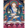 White Manjushri Thangka - Art Of Tibet