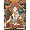 White Tara Large Thangka - Art Of Tibet