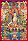 White Tara Thangka - Art Of Tibet