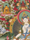 White Tara Thangka - Art Of Tibet