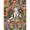 White Tara Thangka - Art Of Tibet