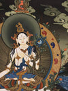 White Tara Thangka - Art Of Tibet