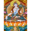 White Tara Thangka - Art Of Tibet