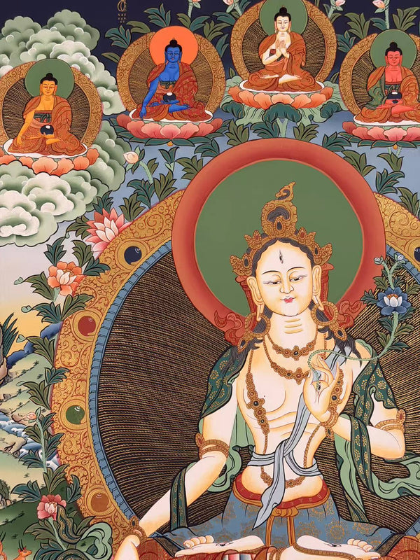 White Tara Thangka - Art Of Tibet