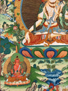 White Tara Thangka - Art Of Tibet