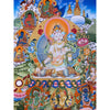 White Tara Thangka - Art Of Tibet