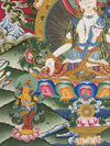 White Tara Thangka - Art Of Tibet