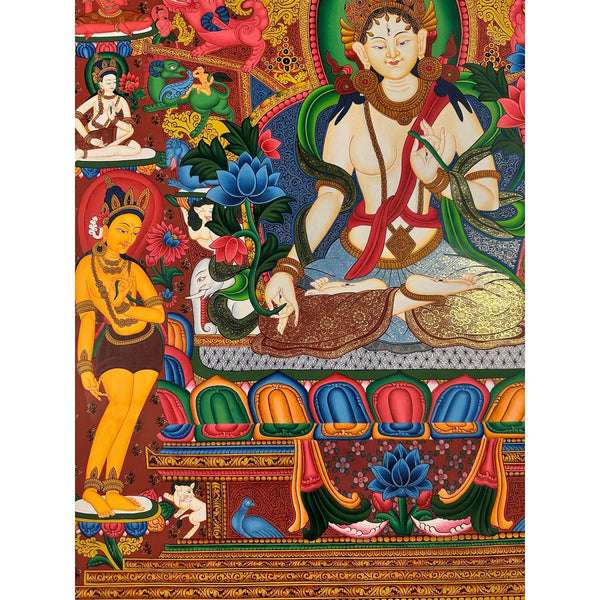 White Tara Thangka - Art Of Tibet