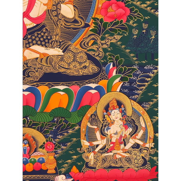 White Tara Thangka - Art Of Tibet