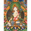 White Tara Thangka - Art Of Tibet