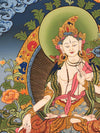 White Tara Thangka - Art Of Tibet