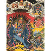 Yamantaka Masterpiece Large Thangka - Art Of Tibet
