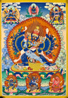 Yamantaka Masterpiece Thangka - Art Of Tibet