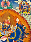 Yamantaka Masterpiece Thangka - Art Of Tibet