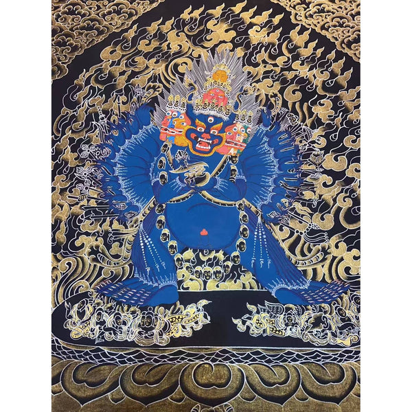 Yamantaka Masterpiece Thangka - Art Of Tibet