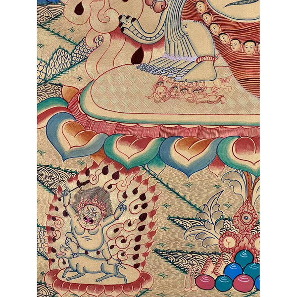 Yamantaka Masterpiece Thangka - Art Of Tibet