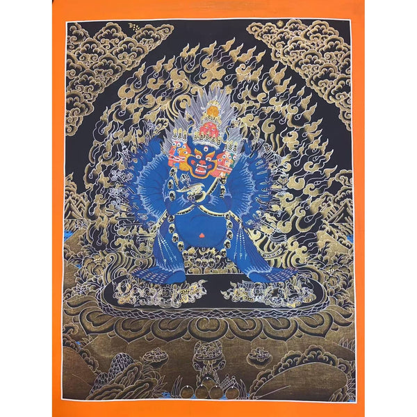 Yamantaka Masterpiece Thangka - Art Of Tibet