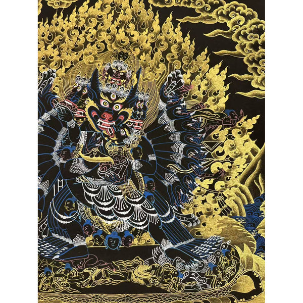 Yamantaka Masterpiece Thangka - Art Of Tibet