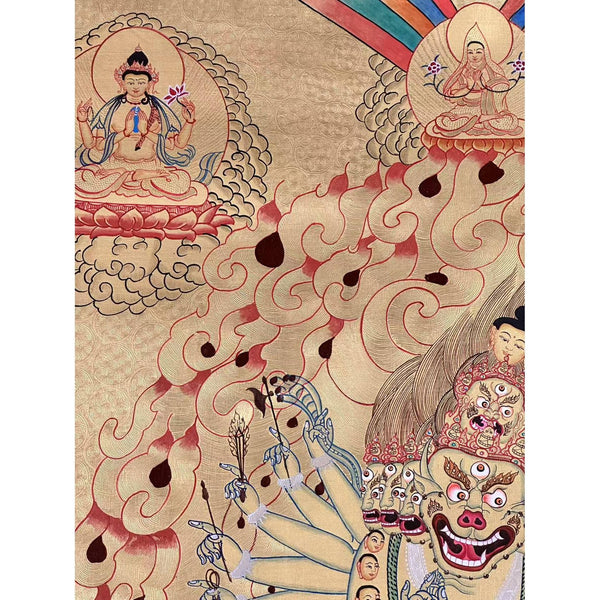 Yamantaka Masterpiece Thangka - Art Of Tibet