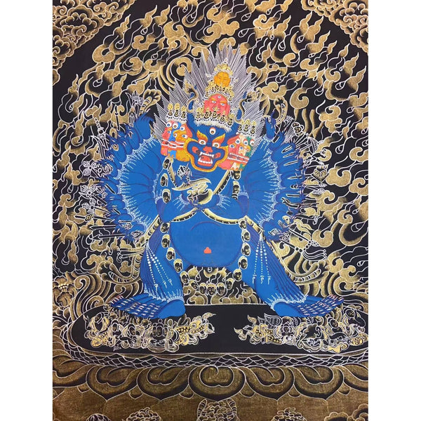 Yamantaka Masterpiece Thangka - Art Of Tibet
