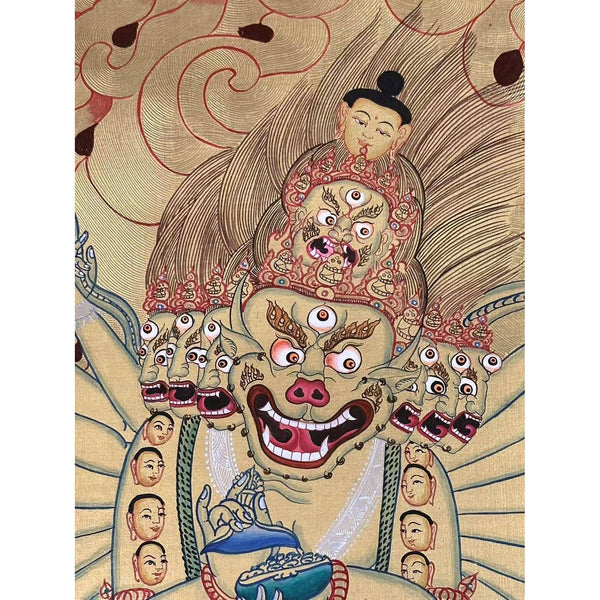 Yamantaka Masterpiece Thangka - Art Of Tibet