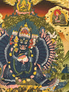 Yamantaka Masterpiece Thangka - Art Of Tibet