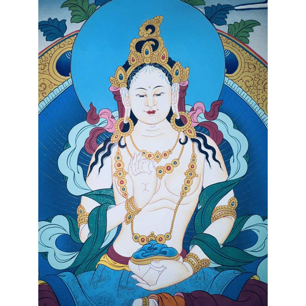 Yeshe Tsogyal Thangka - Art Of Tibet