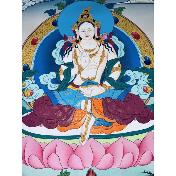 Yeshe Tsogyal Thangka - Art Of Tibet