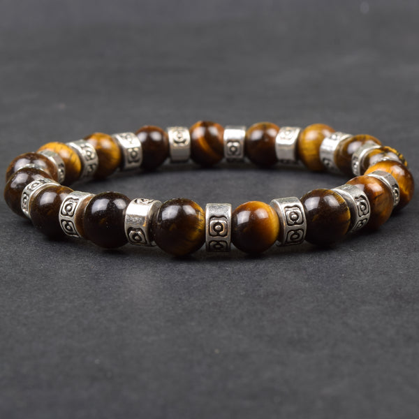 Tiger Eye Shield Bracelet