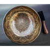 Flower Of Life Carved Singing Bowl