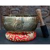 Flower Of Life Carved Singing Bowl