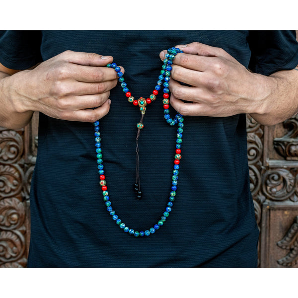 Kaynite All Chakra Mala